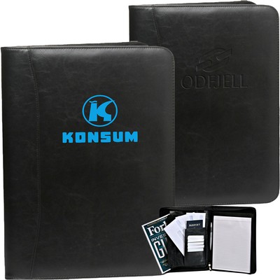 10"W x 13"H Corporate Zippered Portfolios