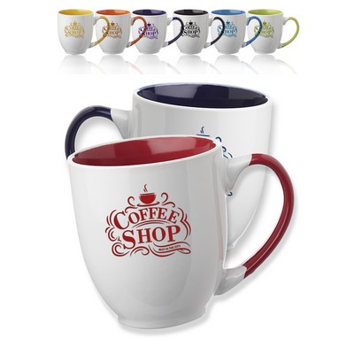 16 Oz. Miami Two-Tone Bistro Mugs
